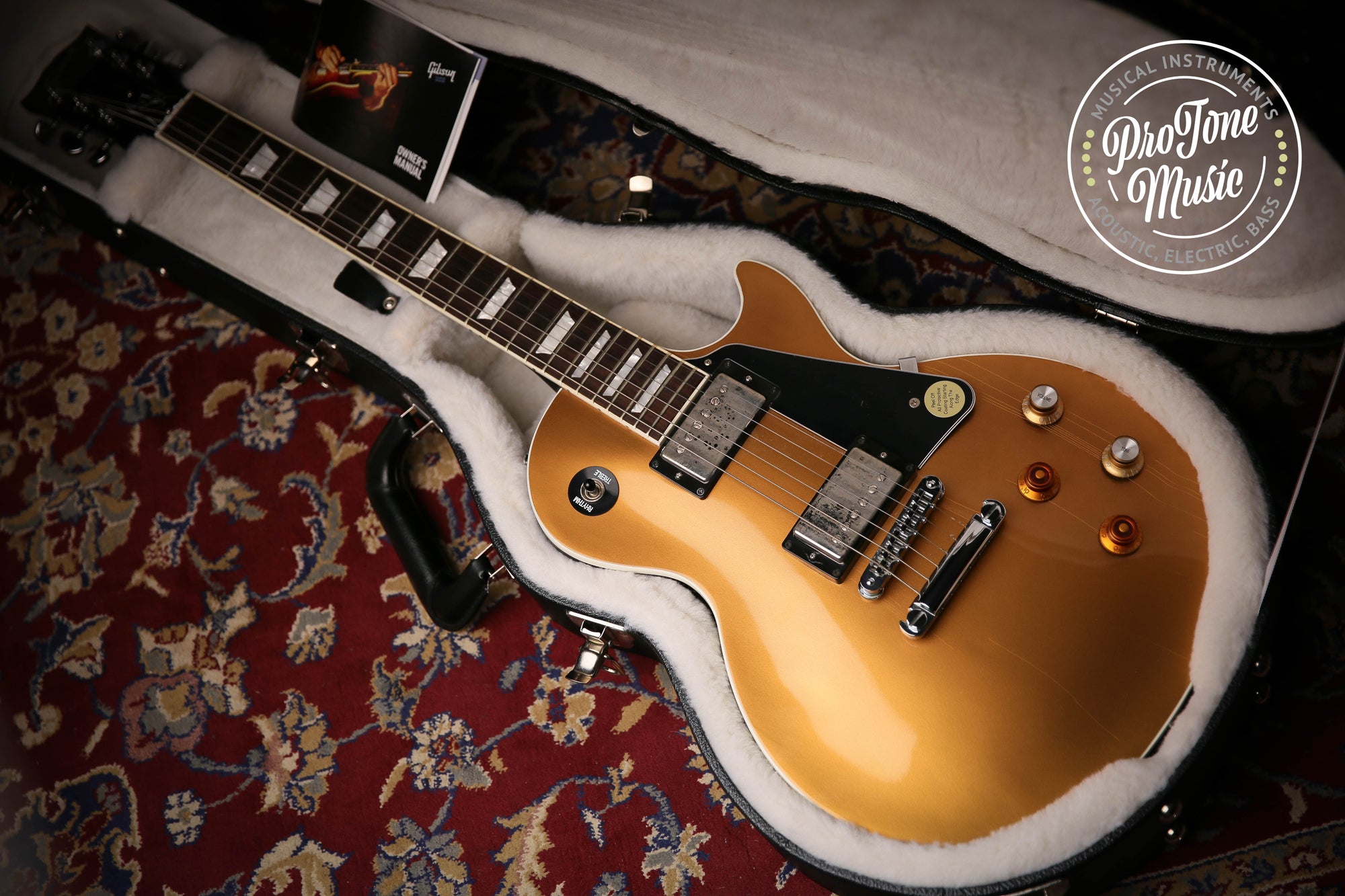 2013 Gibson USA Les Paul Standard Joe Bonamassa Signature Les Paul Gold Top  | ProTone Music Limited