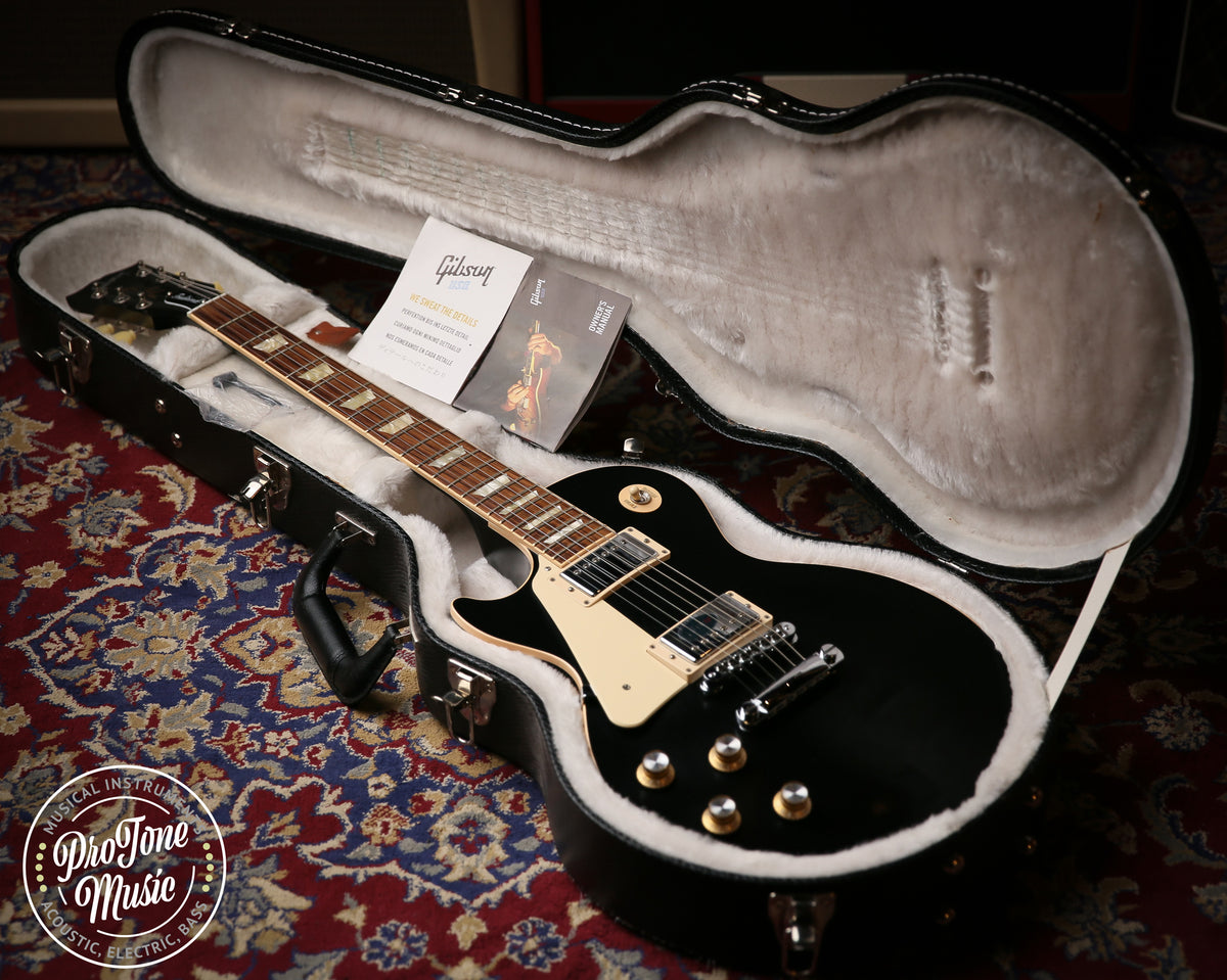 2012 Gibson USA Les Paul Traditional Left Handed Black Satin