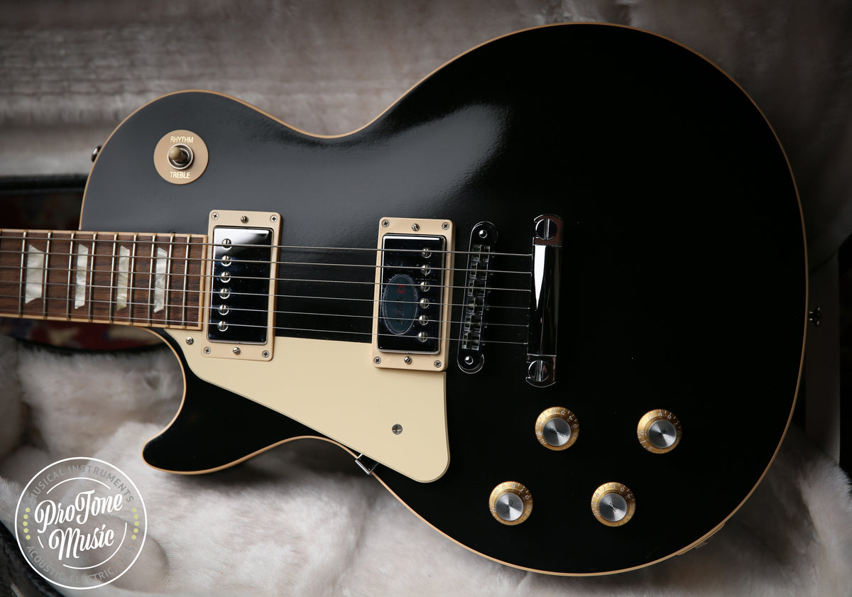 2012 Gibson USA Les Paul Traditional Left Handed Black Satin