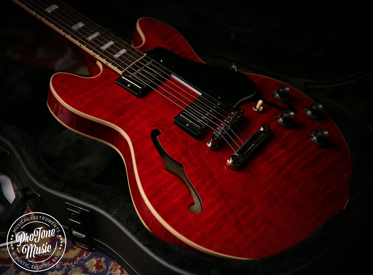 2023 Gibson USA ES-339 Figured Sixties Cherry - ProTone Music