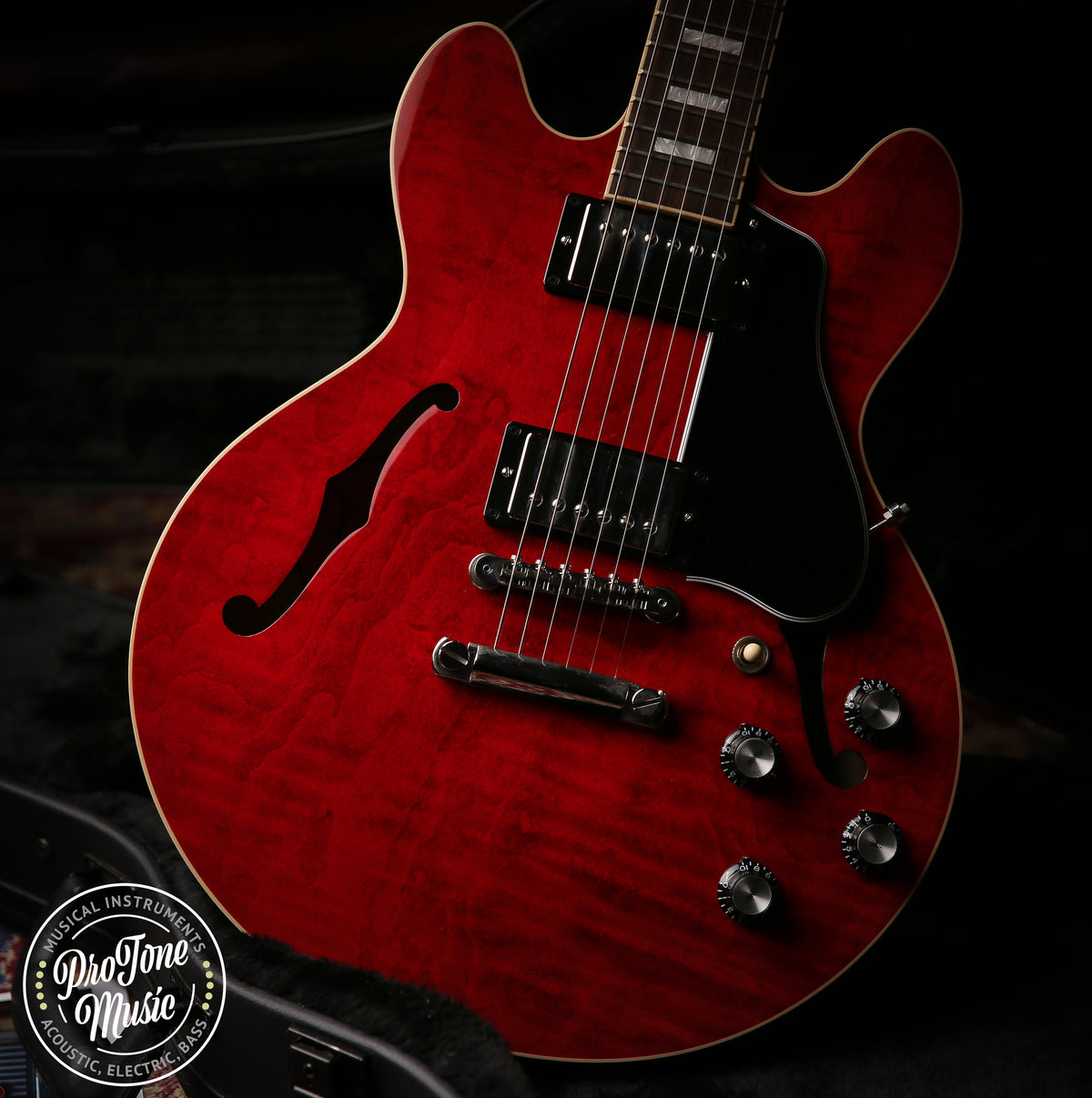 2023 Gibson USA ES-339 Figured Sixties Cherry - ProTone Music