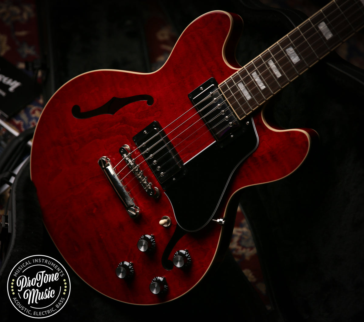 2023 Gibson USA ES-339 Figured Sixties Cherry - ProTone Music