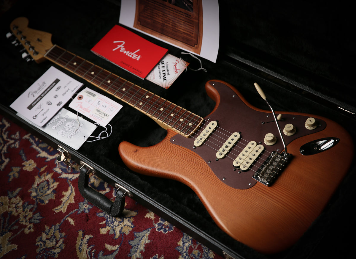 2014 Fender USA Reclaimed Old Growth Redwood Stratocaster Limited Edition - ProTone Music