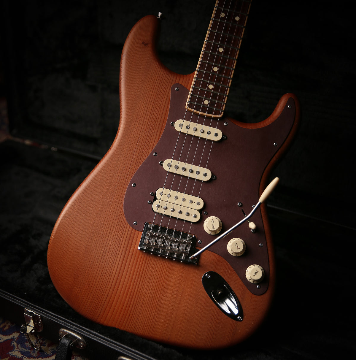 2014 Fender USA Reclaimed Old Growth Redwood Stratocaster Limited Edition - ProTone Music