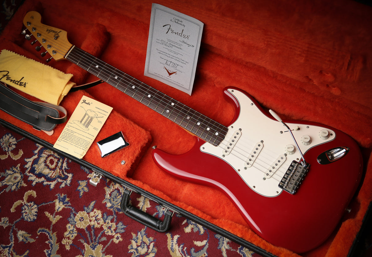 1999 Fender USA Custom Shop NOS Stratocaster Dakota Red - ProTone Music