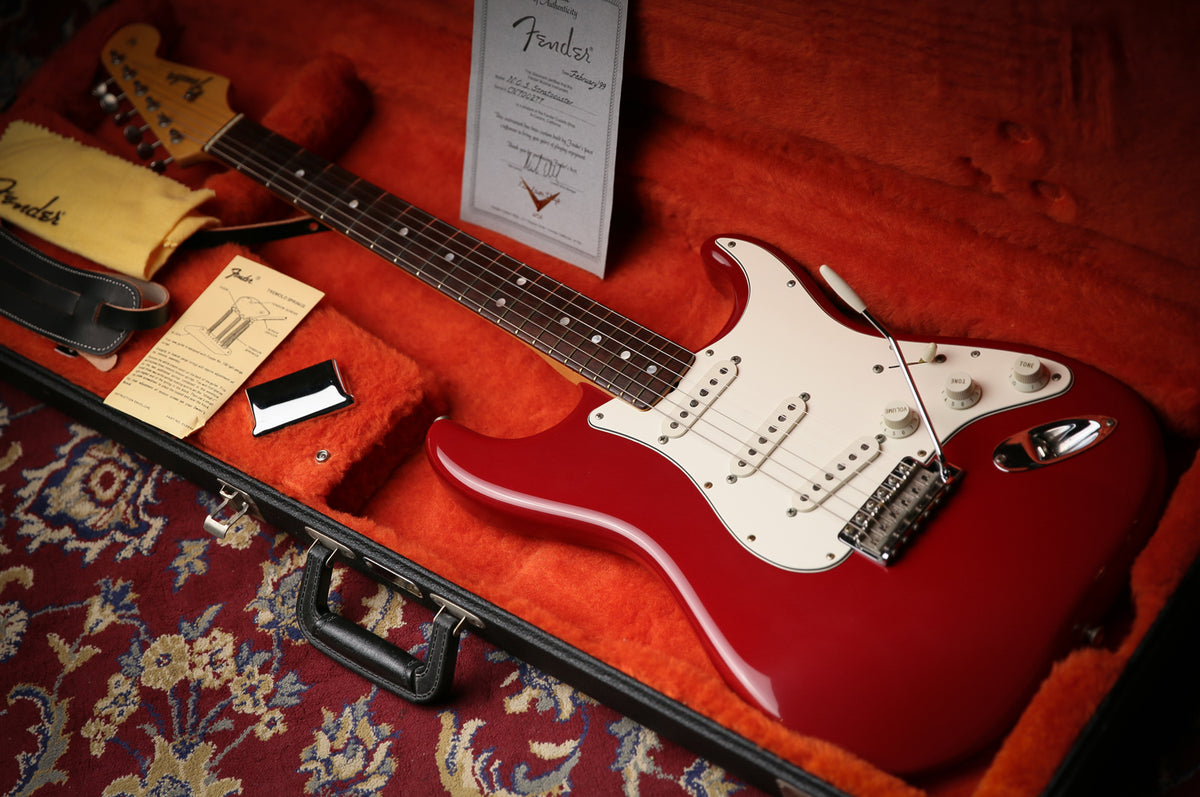 1999 Fender USA Custom Shop NOS Stratocaster Dakota Red - ProTone Music