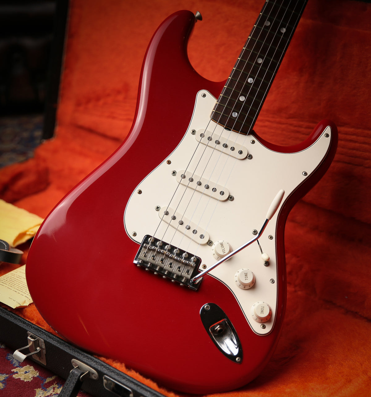 1999 Fender USA Custom Shop NOS Stratocaster Dakota Red - ProTone Music