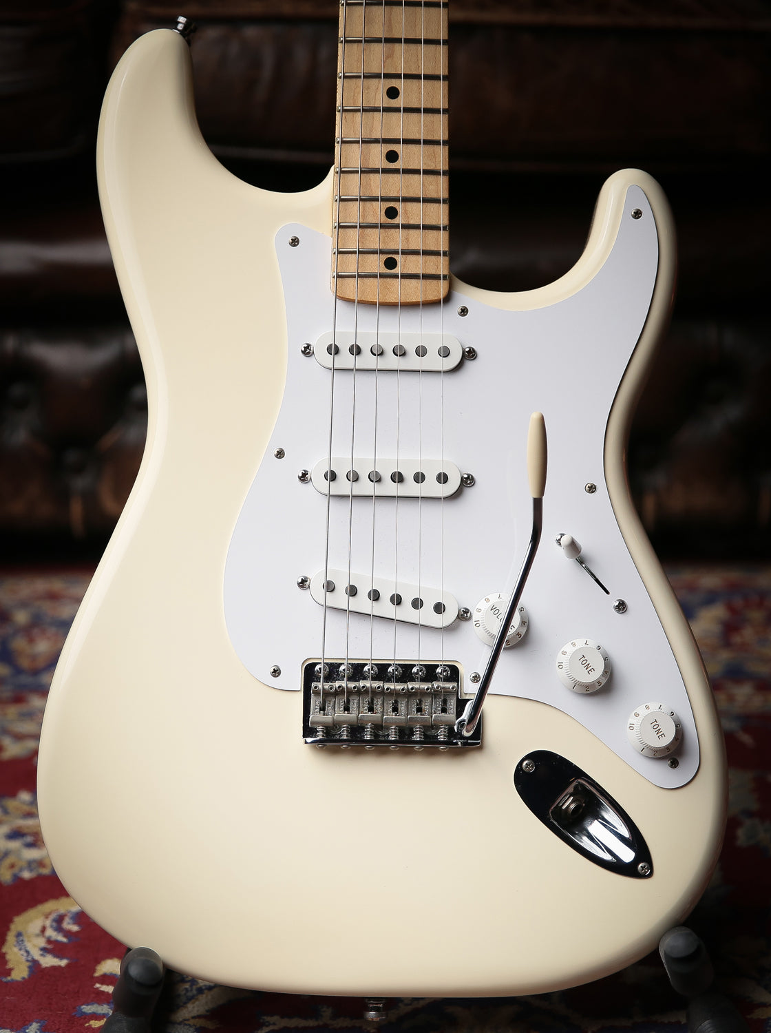 Fender Jimmie Vaughan Tex Mex Signature Stratocaster Olympic White - ProTone Music