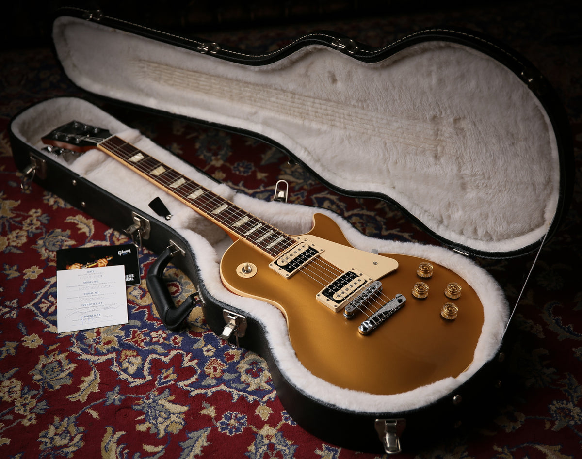 2013 Gibson USA Les Paul Traditional Pro II Gold Top