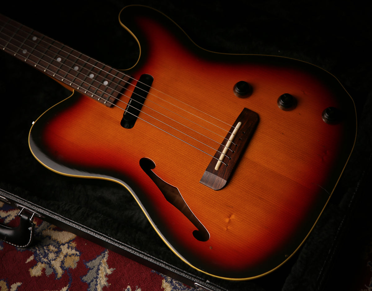 Fender TLAC Telecaster Electric Acoustic Japanese Sunburst &amp; Fender Case