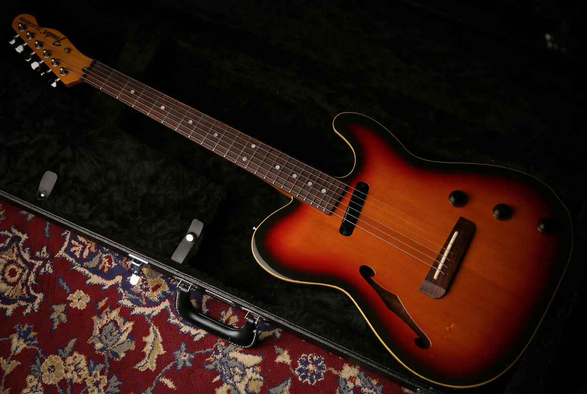 Fender TLAC Telecaster Electric Acoustic Japanese Sunburst &amp; Fender Case