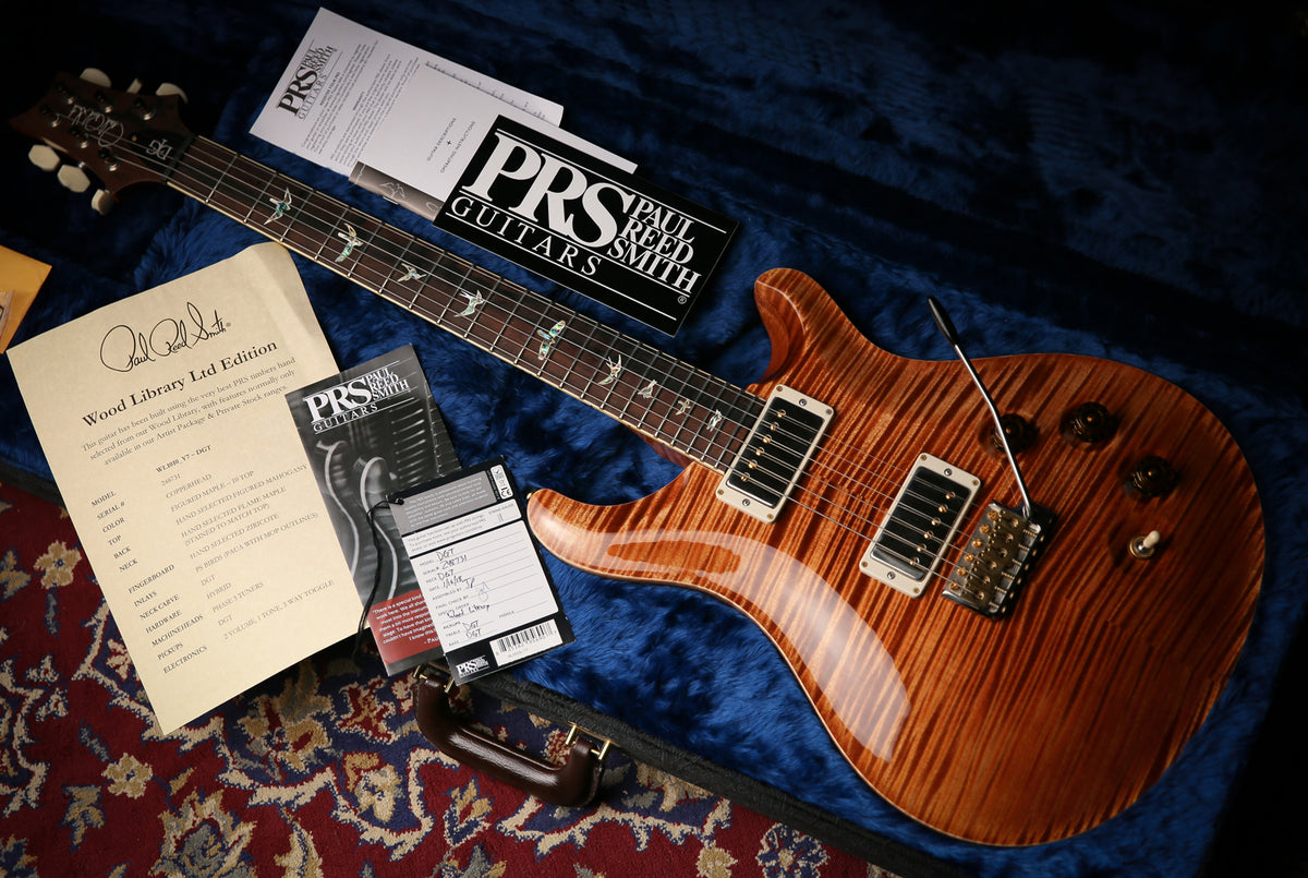 PRS Paul Reed Smith Wood Library DGT Ltd Edition Copper Head Finish