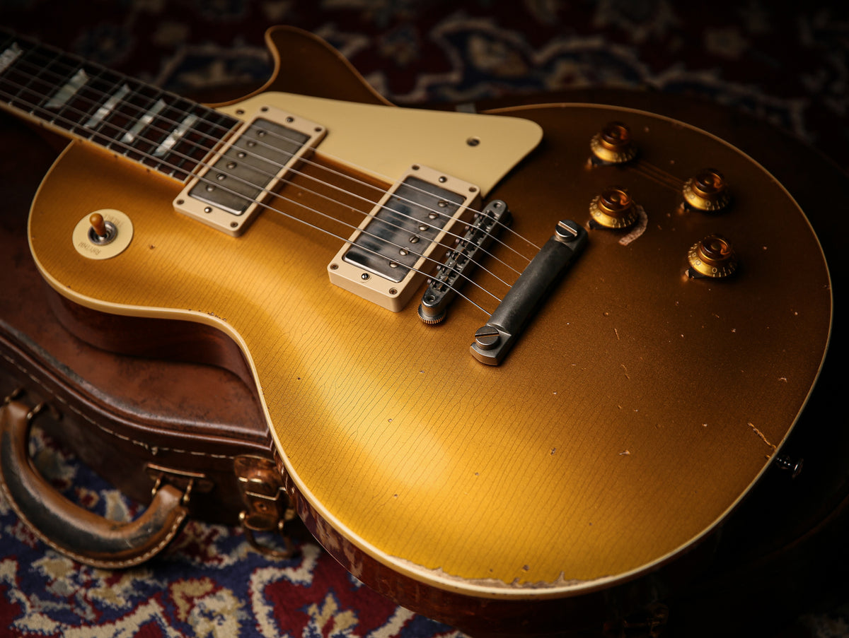 Gibson Les Paul 57&#39; Custom Shop 60th Anniversary Heavy Aged Limited Edition Goldtop