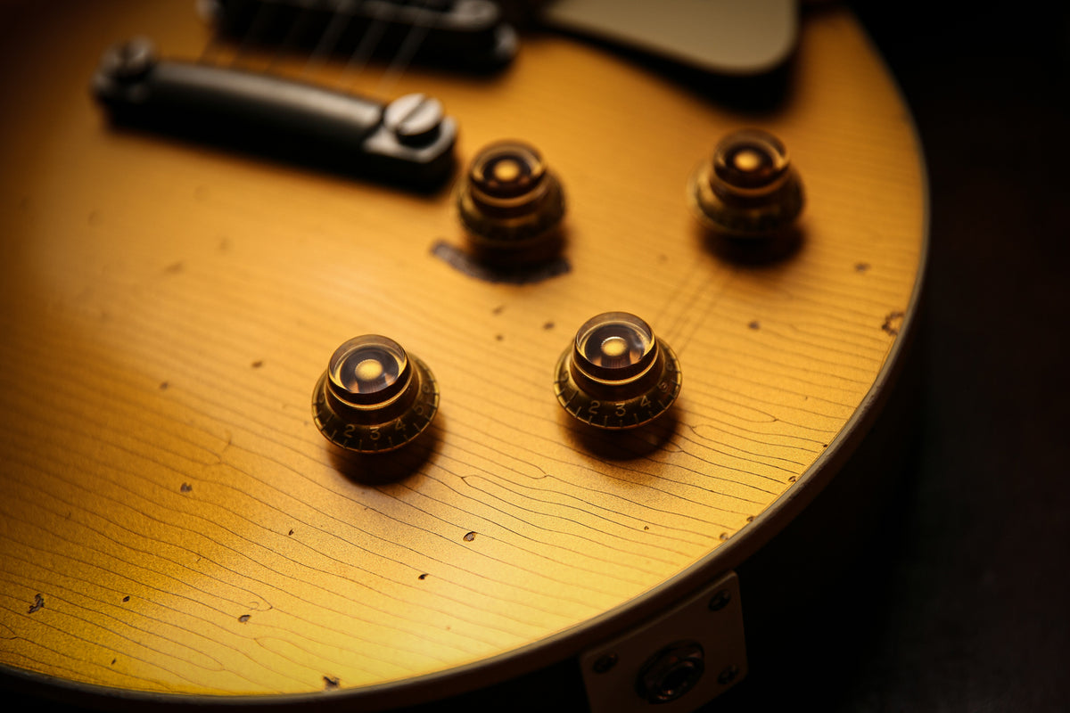 Gibson Les Paul 57&#39; Custom Shop 60th Anniversary Heavy Aged Limited Edition Goldtop