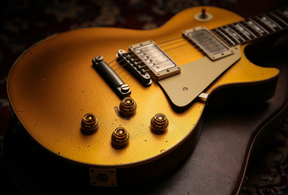 Gibson Les Paul 57&#39; Custom Shop 60th Anniversary Heavy Aged Limited Edition Goldtop