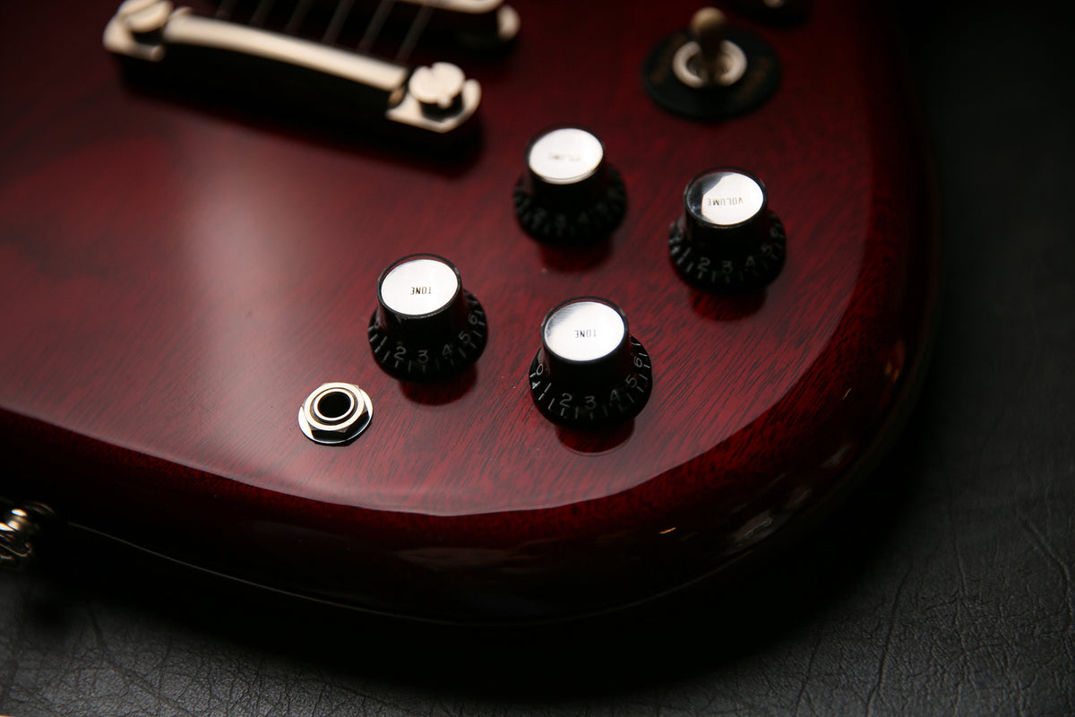 Epiphone 1962 Reissue Custom Historic Wilshire Dark Cherry Red