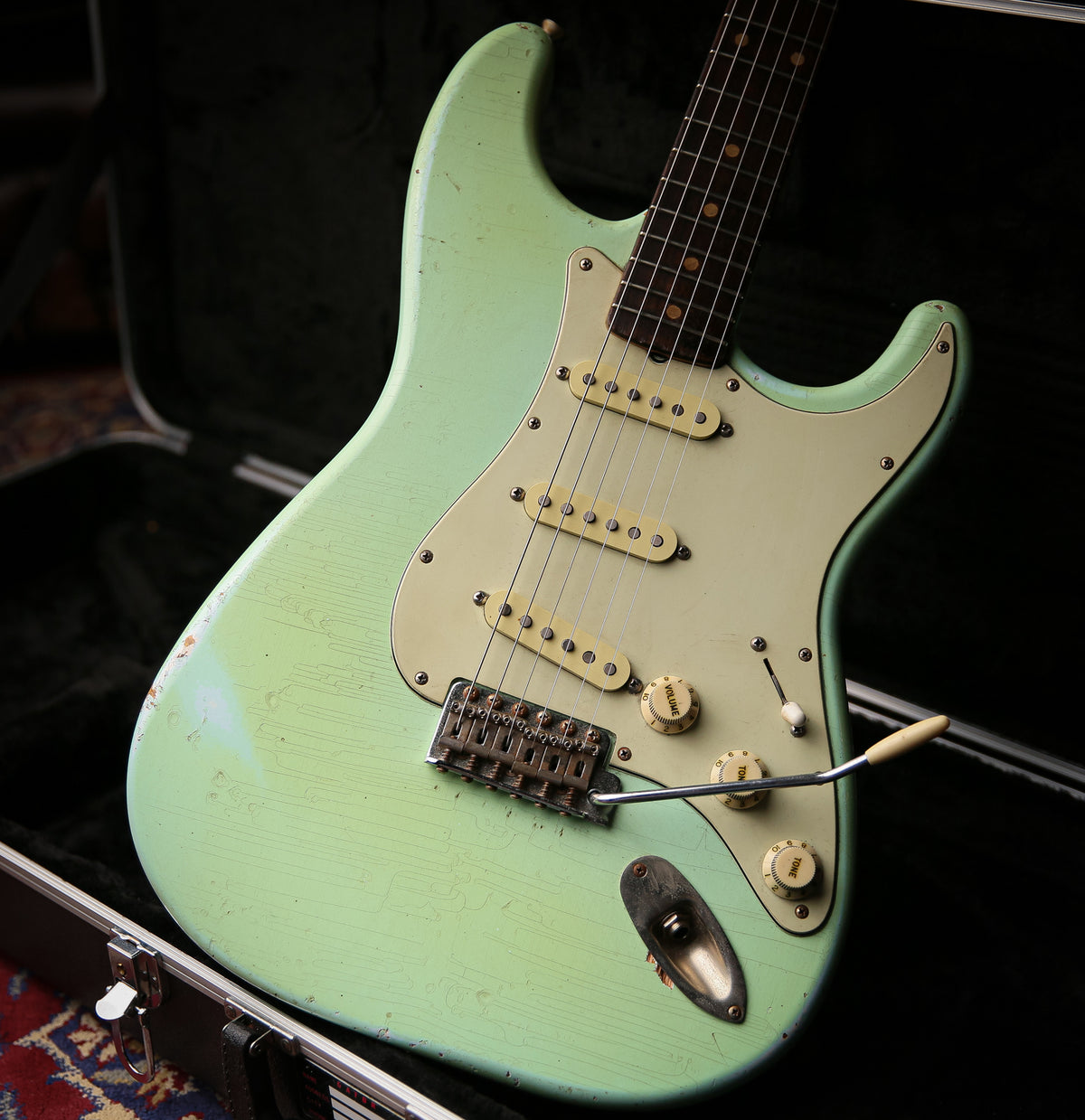 2016 Revelator Superking S-Style Seafoam Green Relic