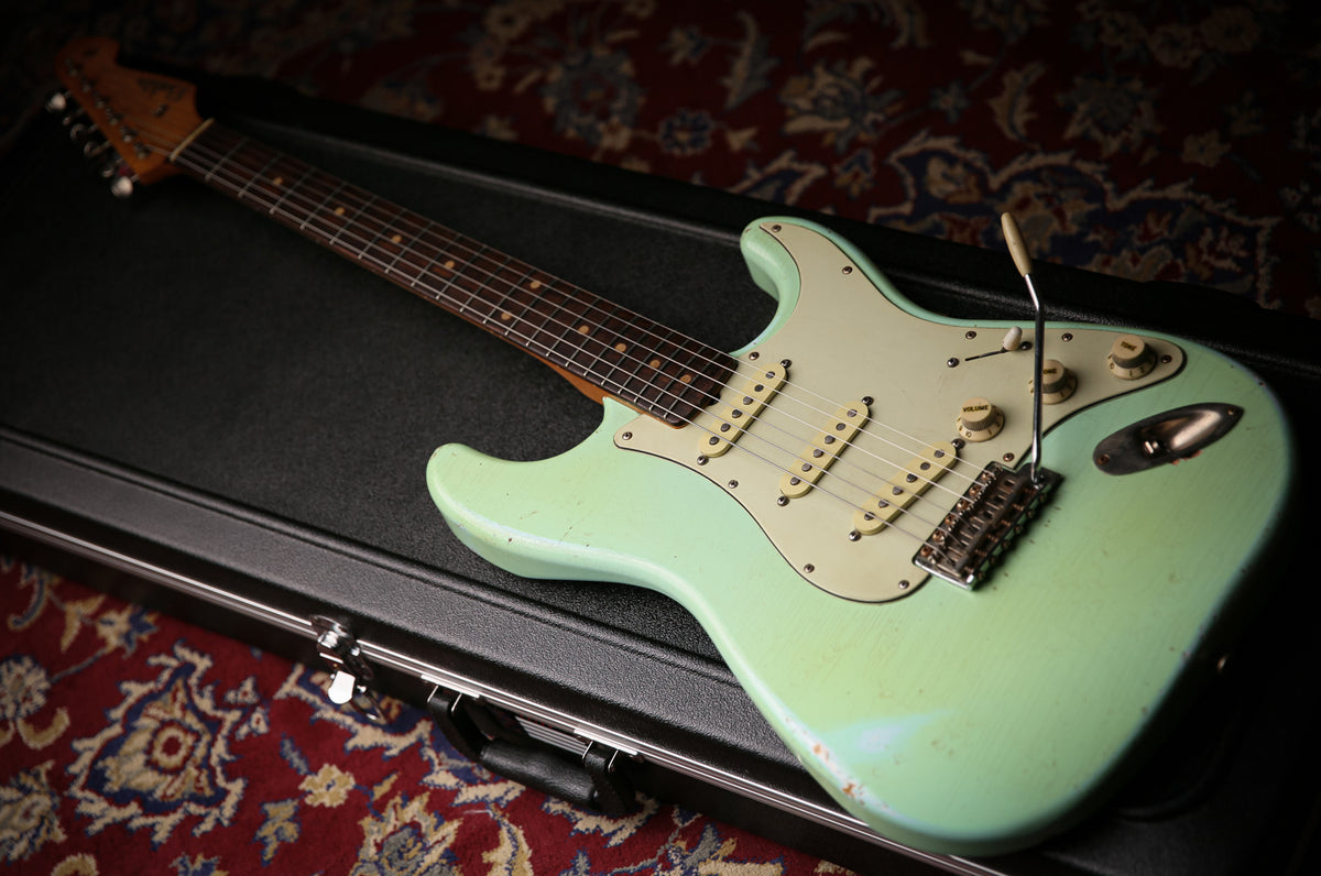 2016 Revelator Superking S-Style Seafoam Green Relic