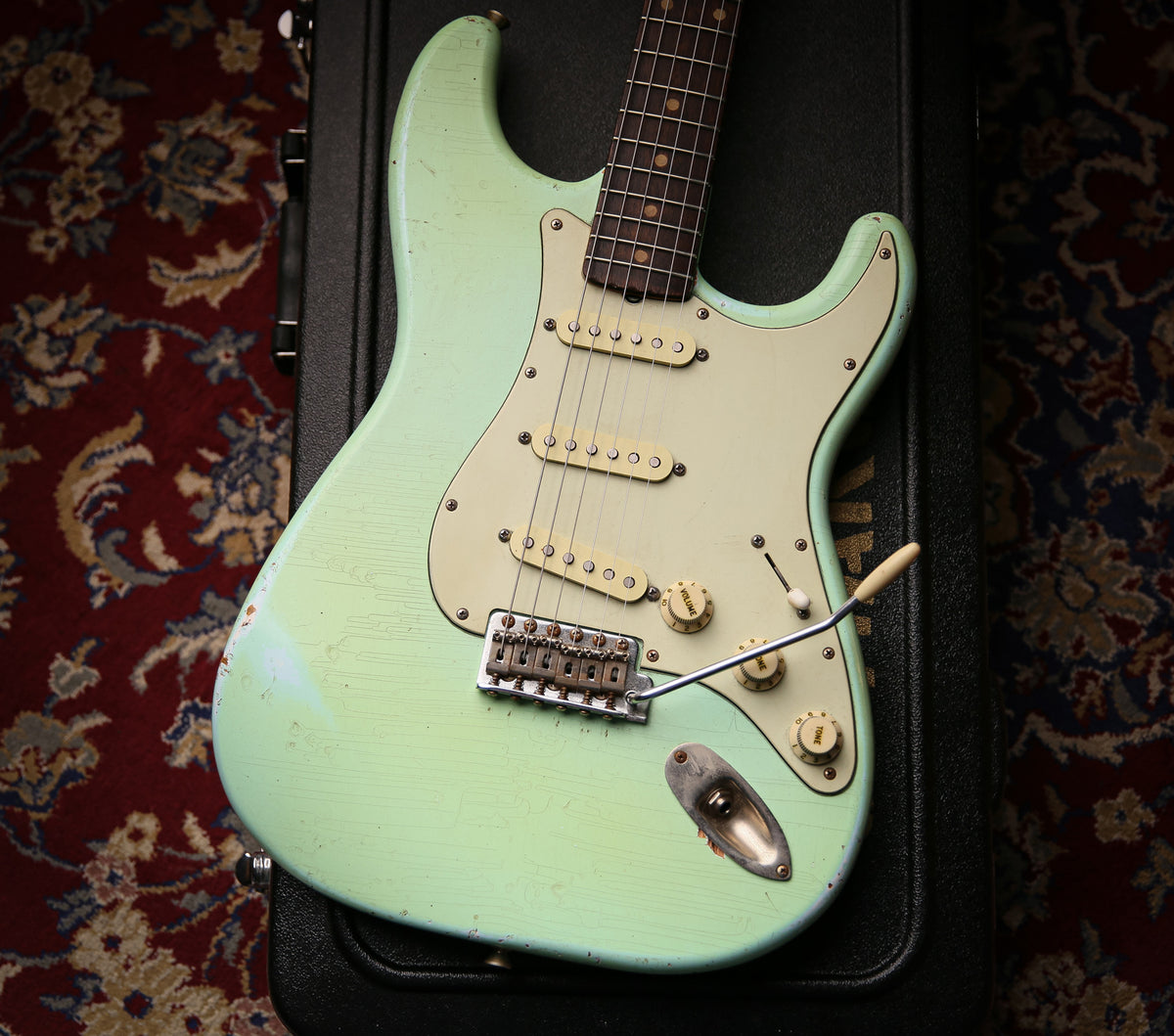 2016 Revelator Superking S-Style Seafoam Green Relic