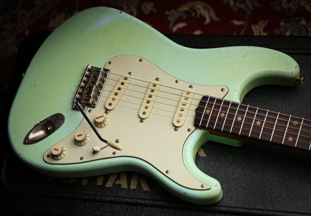 2016 Revelator Superking S-Style Seafoam Green Relic