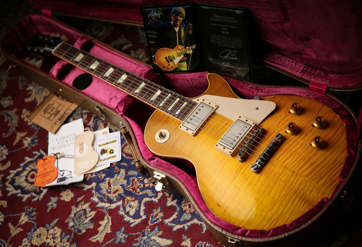 2014 Gibson Custom Shop R9 Joe Bonamassa Skinnerburst VOS