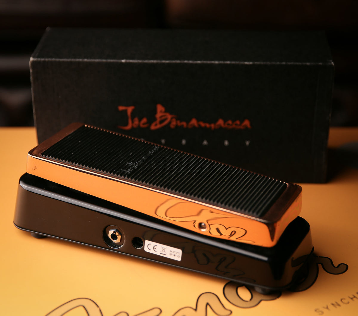 Dunlop Joe Bonamassa Signature Model Crybaby Wah Effects Pedal