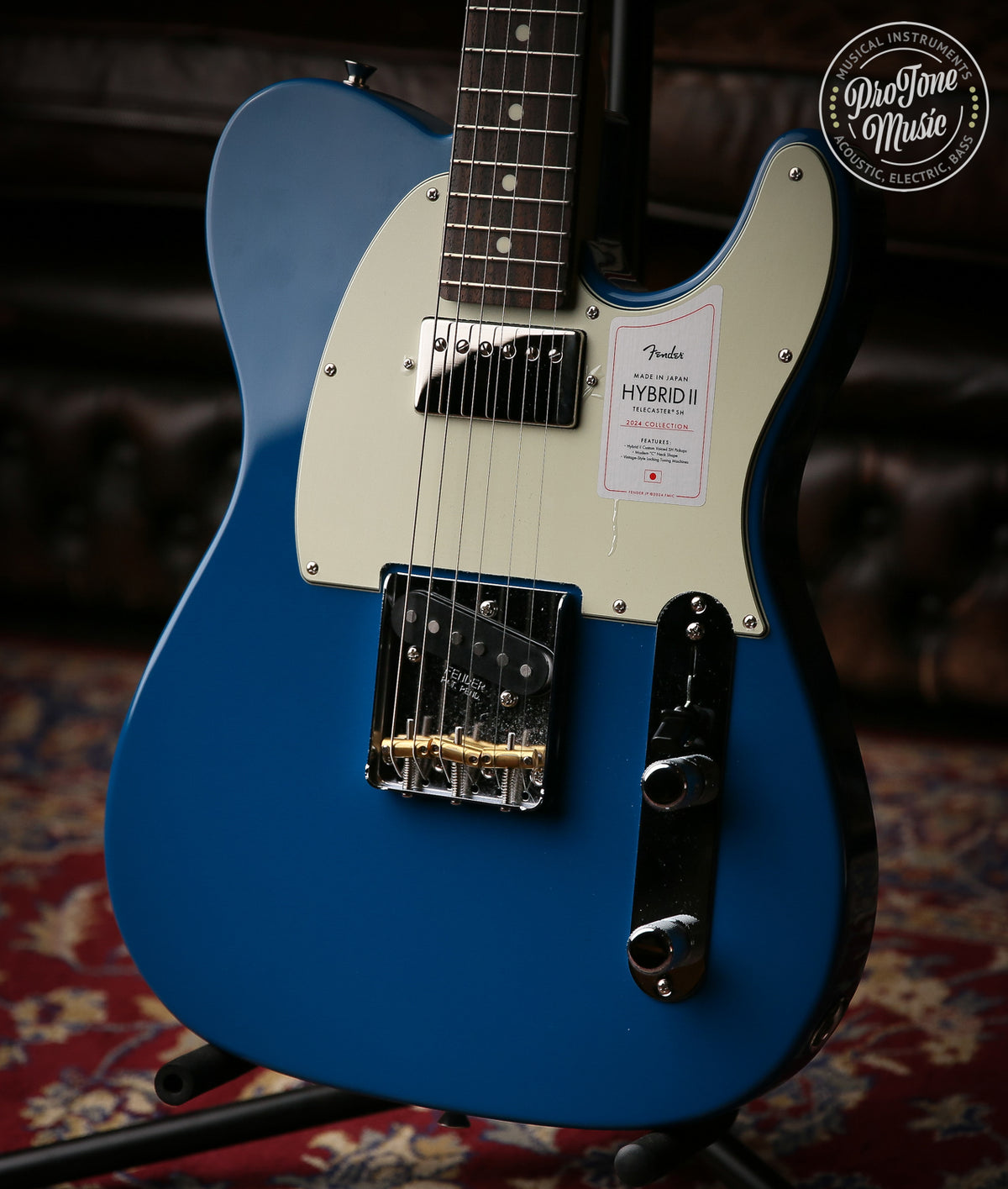 2024 Fender Made In Japan Hybrid II Telecaster Forest Blue