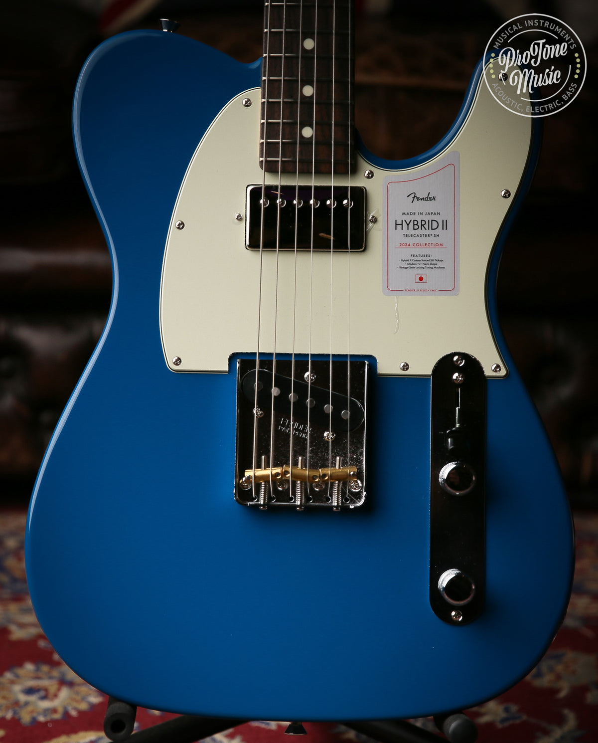 2024 Fender Made In Japan Hybrid II Telecaster Forest Blue