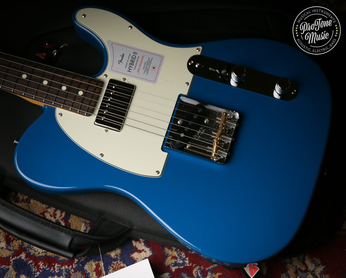 2024 Fender Made In Japan Hybrid II Telecaster Forest Blue