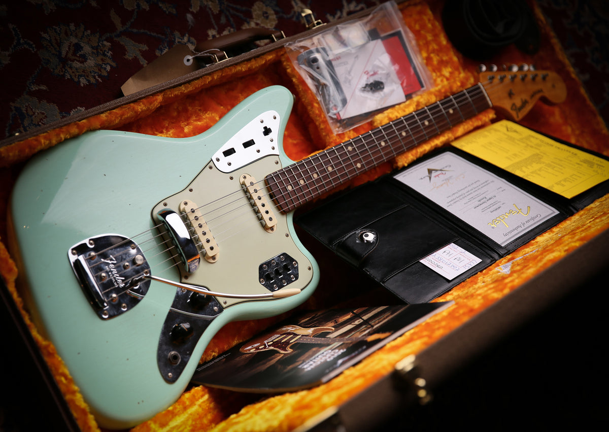 2019 Fender USA Custom Shop 62&#39; Jaguar Journeyman Relic Surf Green