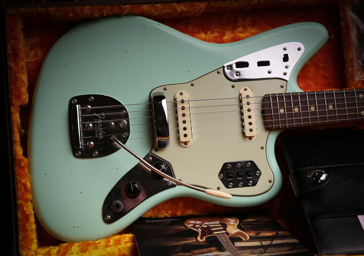 2019 Fender USA Custom Shop 62&#39; Jaguar Journeyman Relic Surf Green