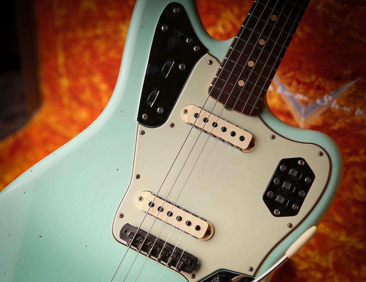 2019 Fender USA Custom Shop 62&#39; Jaguar Journeyman Relic Surf Green