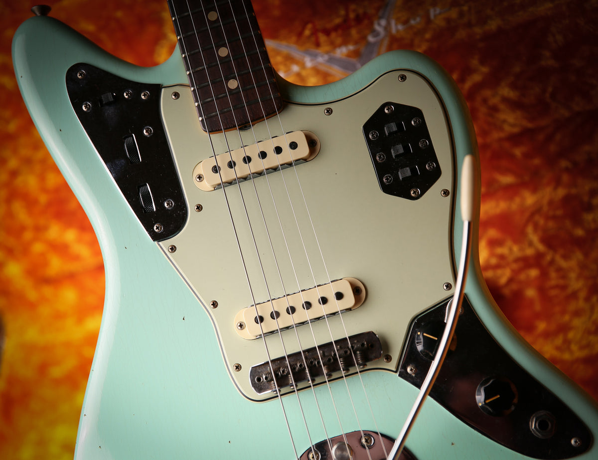 2019 Fender USA Custom Shop 62&#39; Jaguar Journeyman Relic Surf Green