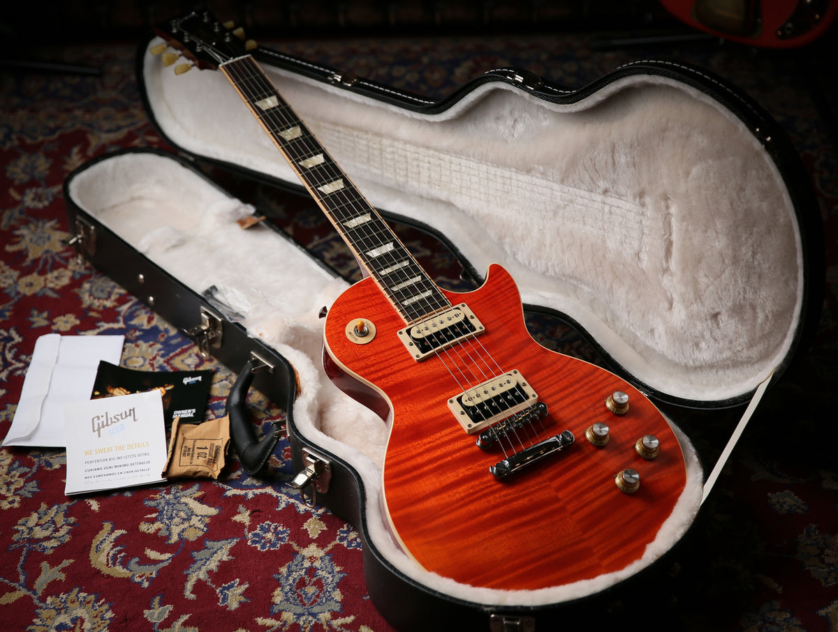 2013 Gibson Les Paul Slash Vermillion SIGNED BY SLASH!!