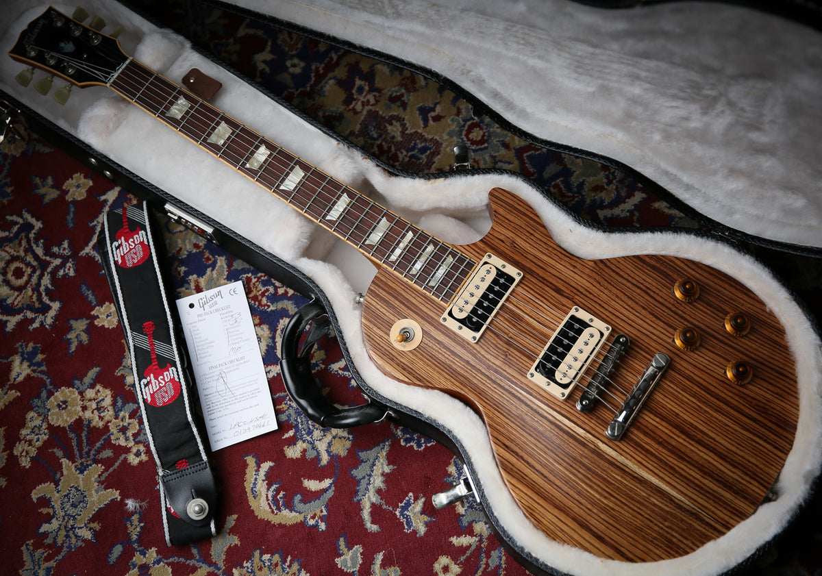 2007 Gibson Les Paul Classic Limited Edition Zebrawood Guitar of the Week