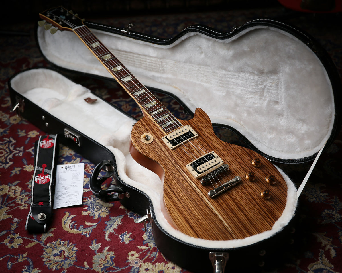 2007 Gibson Les Paul Classic Limited Edition Zebrawood Guitar of the Week