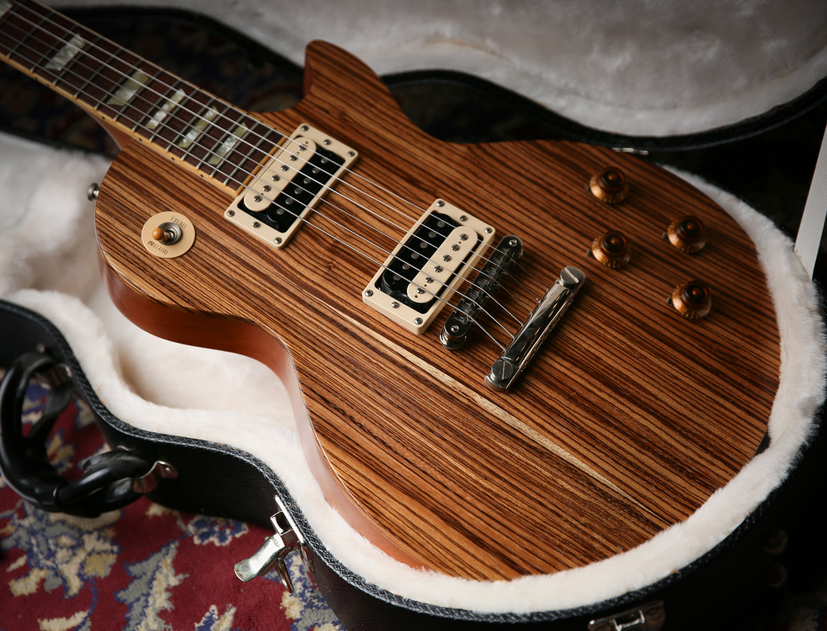 2007 Gibson Les Paul Classic Limited Edition Zebrawood Guitar of the Week