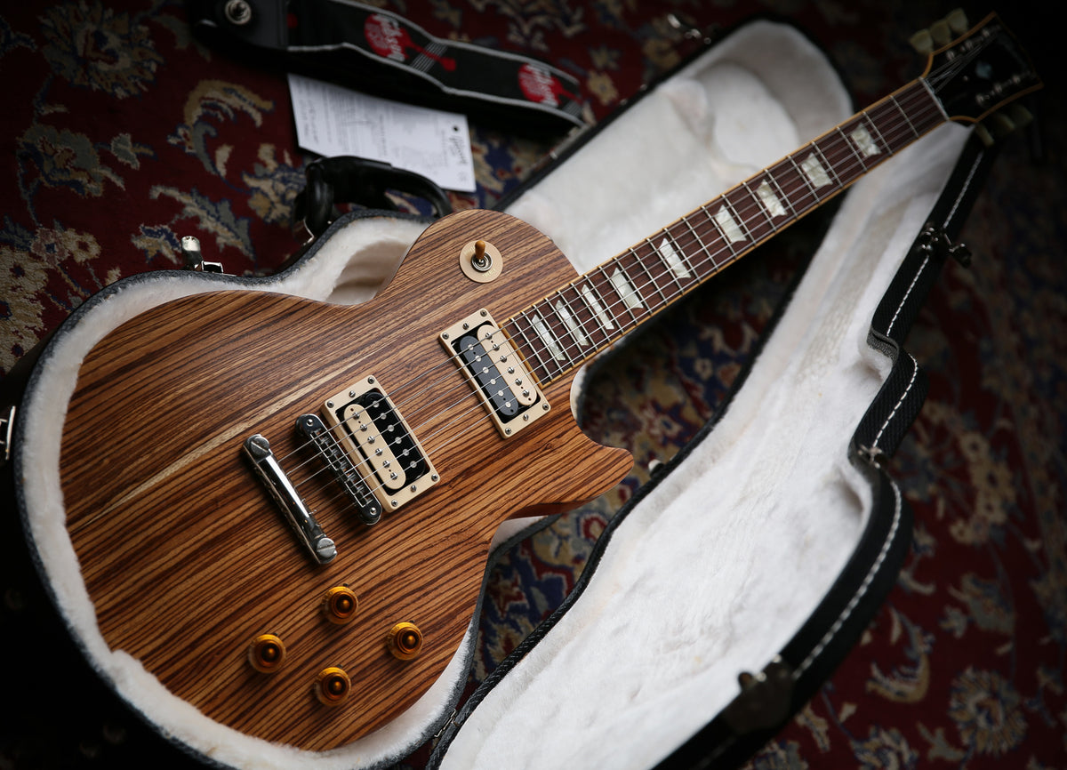 2007 Gibson Les Paul Classic Limited Edition Zebrawood Guitar of the Week