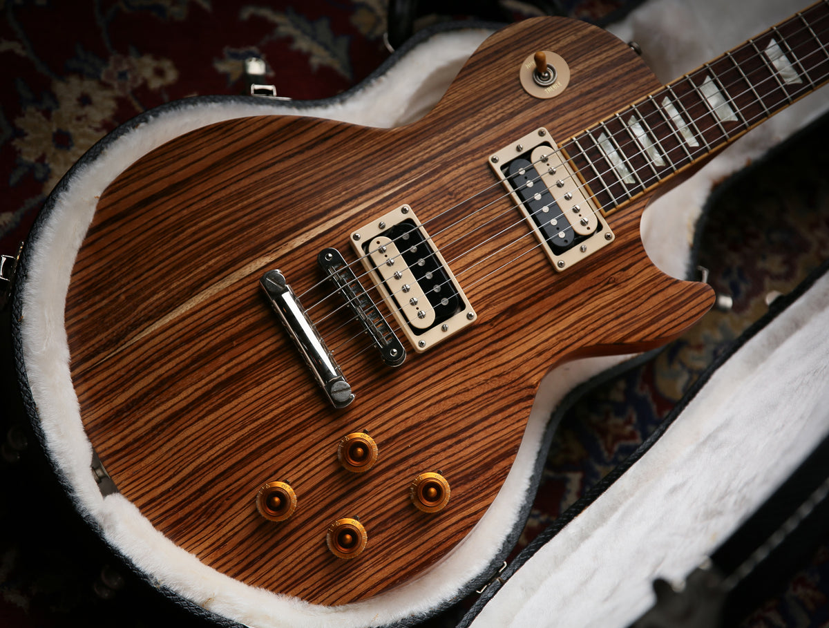 2007 Gibson Les Paul Classic Limited Edition Zebrawood Guitar of the Week