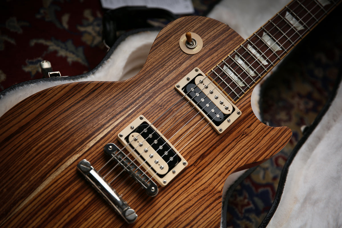 2007 Gibson Les Paul Classic Limited Edition Zebrawood Guitar of the Week