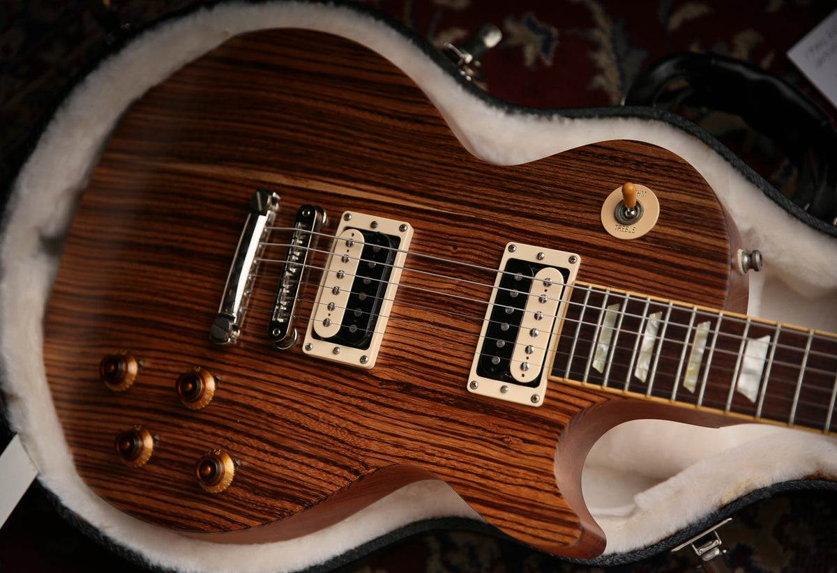 2007 Gibson Les Paul Classic Limited Edition Zebrawood Guitar of the Week