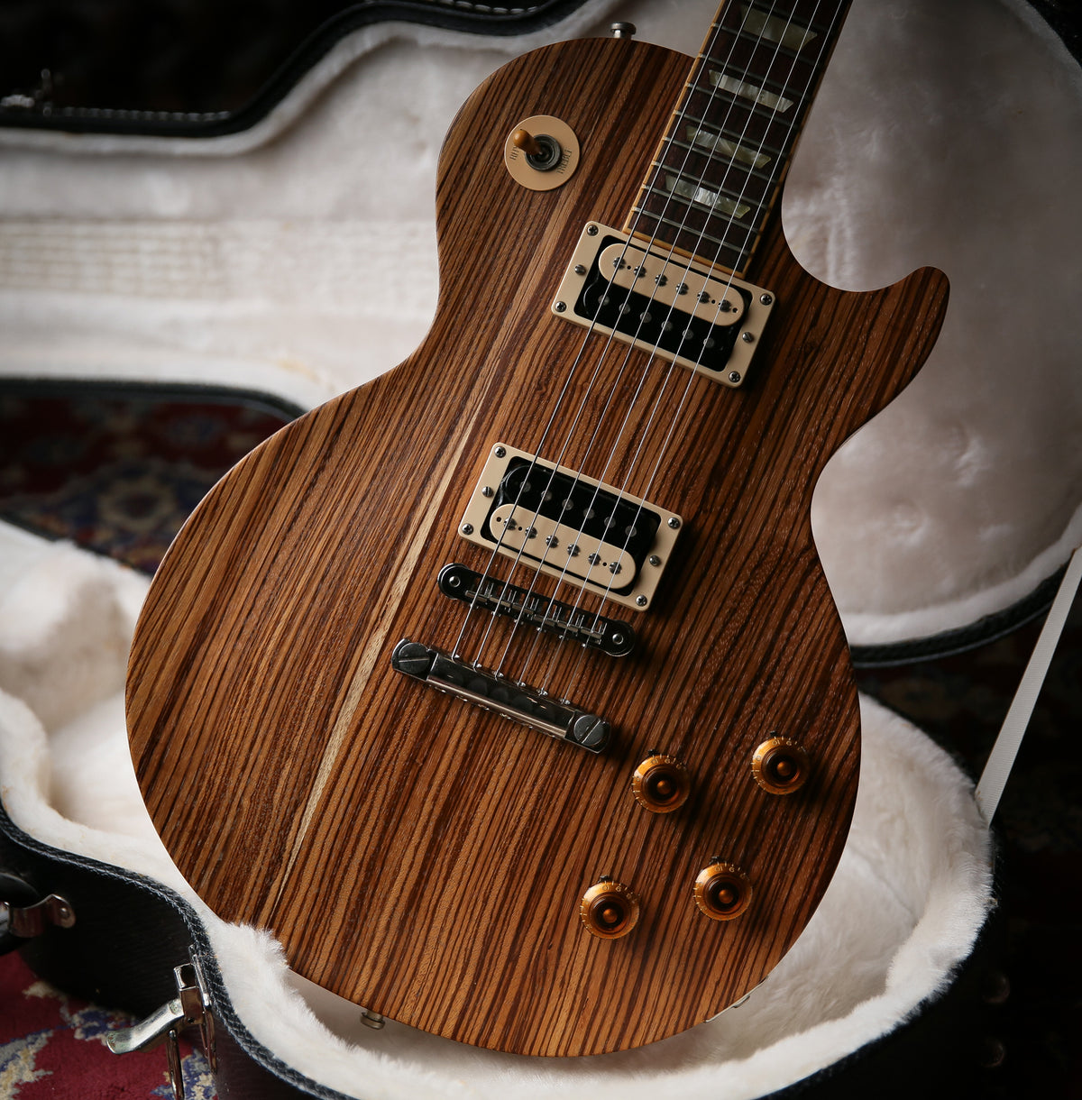 2007 Gibson Les Paul Classic Limited Edition Zebrawood Guitar of the Week