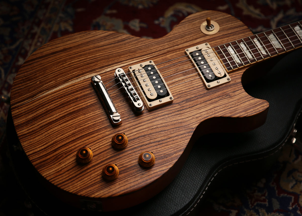 2007 Gibson Les Paul Classic Limited Edition Zebrawood Guitar of the Week