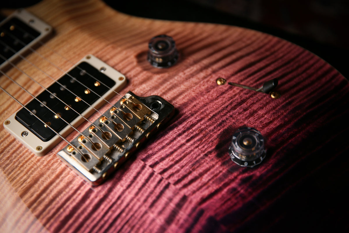 PRS Custom 24 10 Top Custom Colour Purple Fade Finish