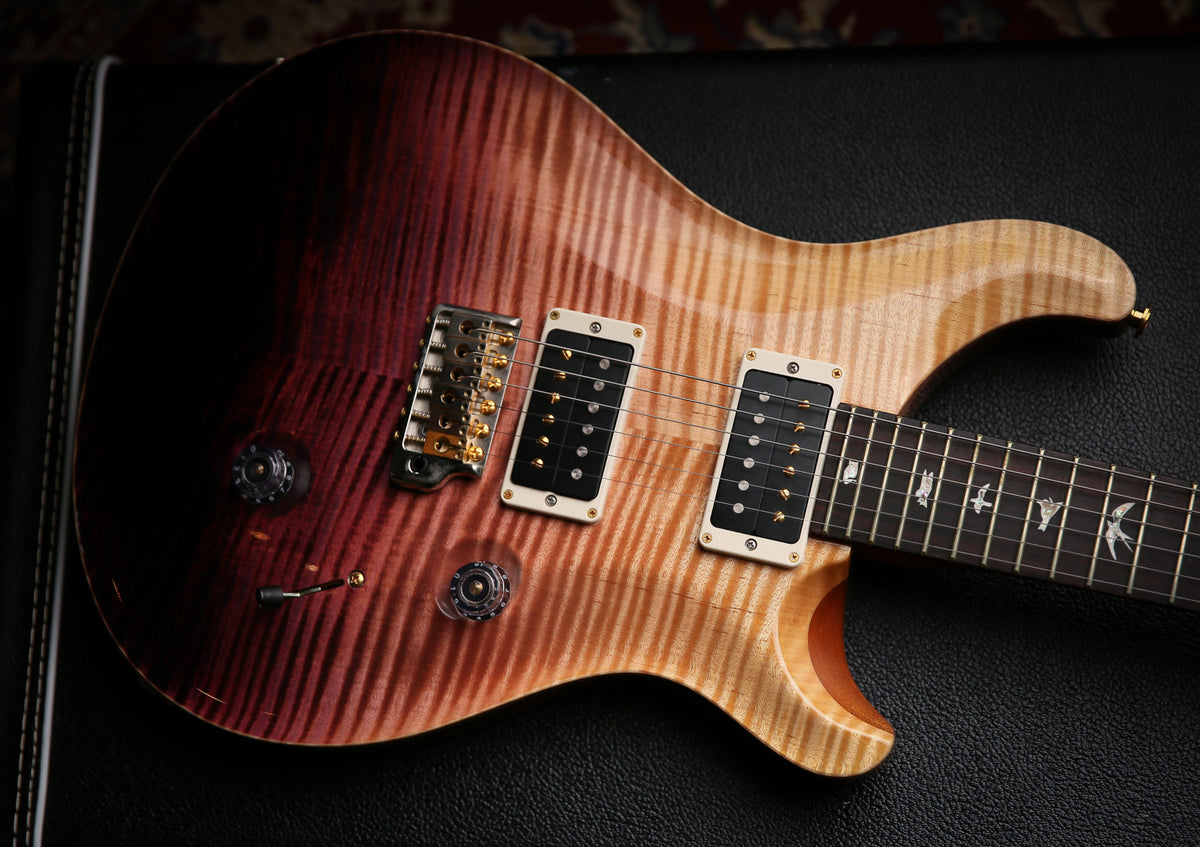 PRS Custom 24 10 Top Custom Colour Purple Fade Finish