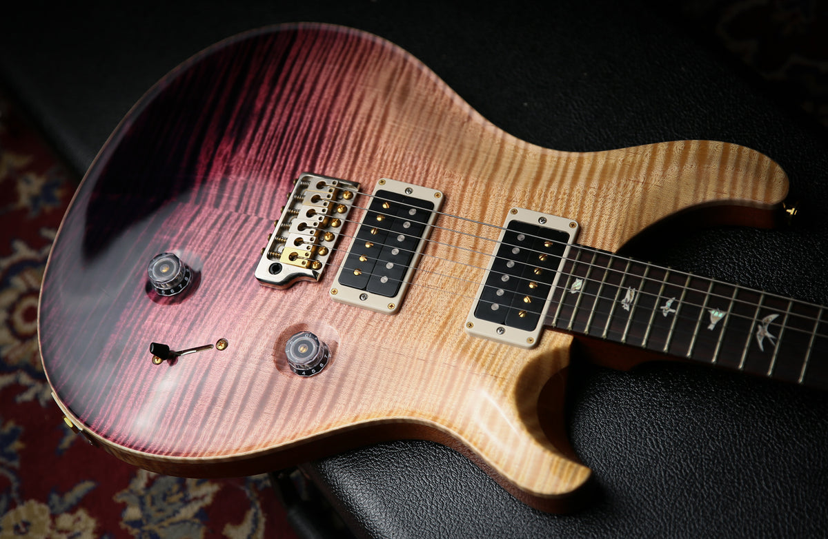 PRS Custom 24 10 Top Custom Colour Purple Fade Finish