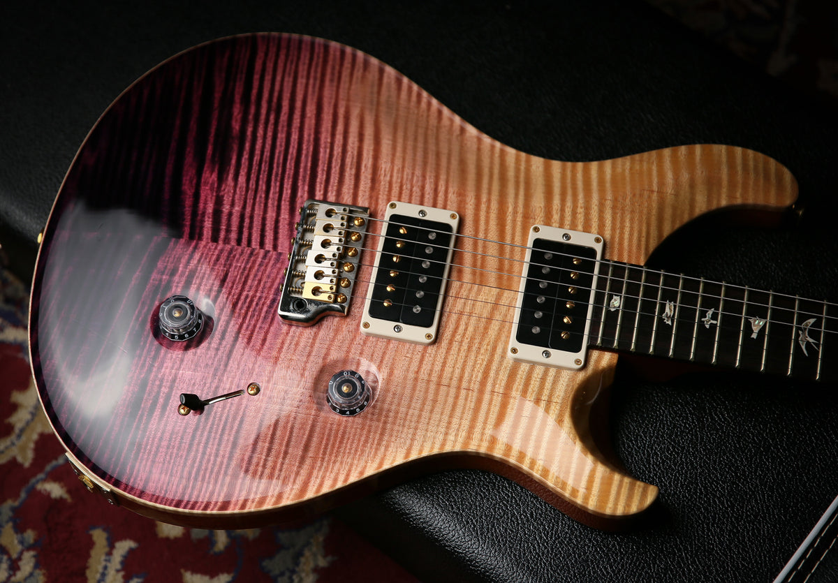 PRS Custom 24 10 Top Custom Colour Purple Fade Finish