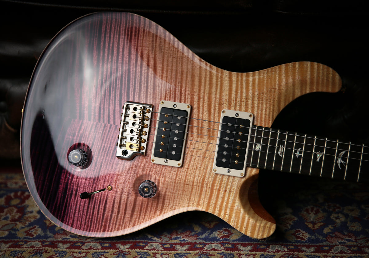 PRS Custom 24 10 Top Custom Colour Purple Fade Finish