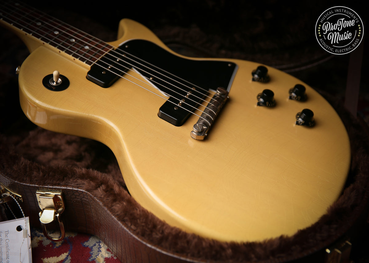 2023 Gibson Custom Shop 57&#39; Reissue Les Paul Special Murphy Lab Light Aged TV Yellow