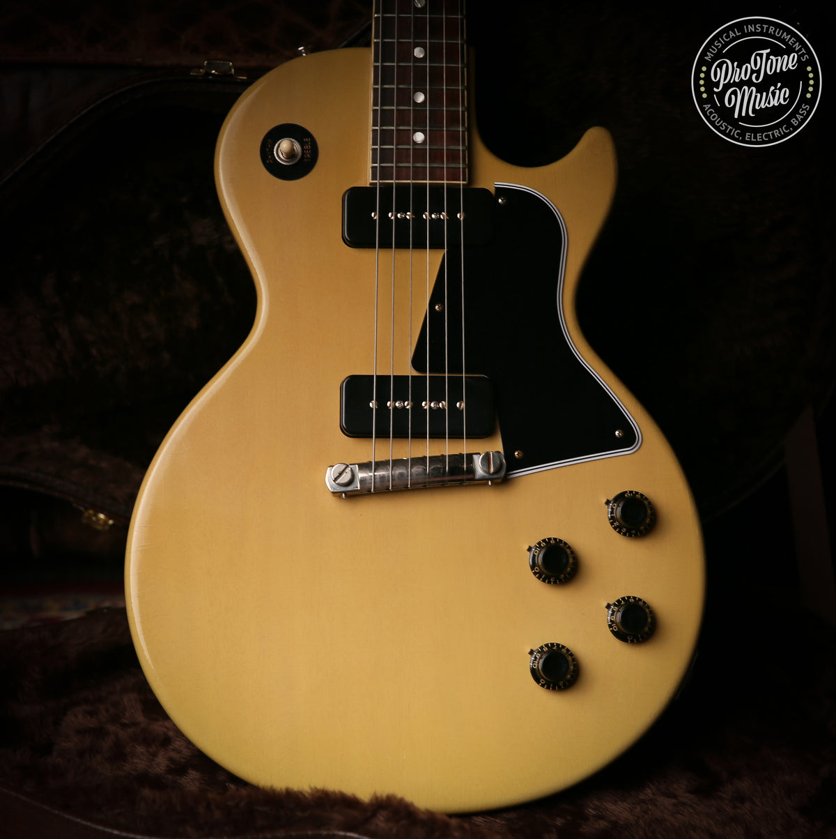 2023 Gibson Custom Shop 57&#39; Reissue Les Paul Special Murphy Lab Light Aged TV Yellow